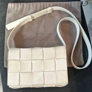 Bottega Veneta Cassette Bag White